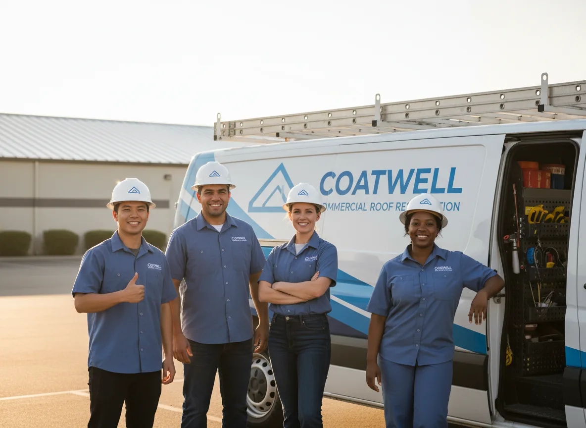 Commercial roof coating company in Bethesda, OH